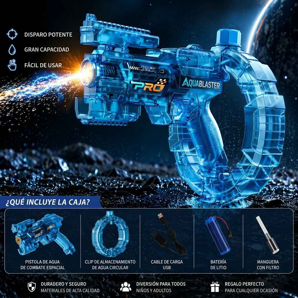Pistolas de Agua Eléctricas - ¡Diversión Veraniega!