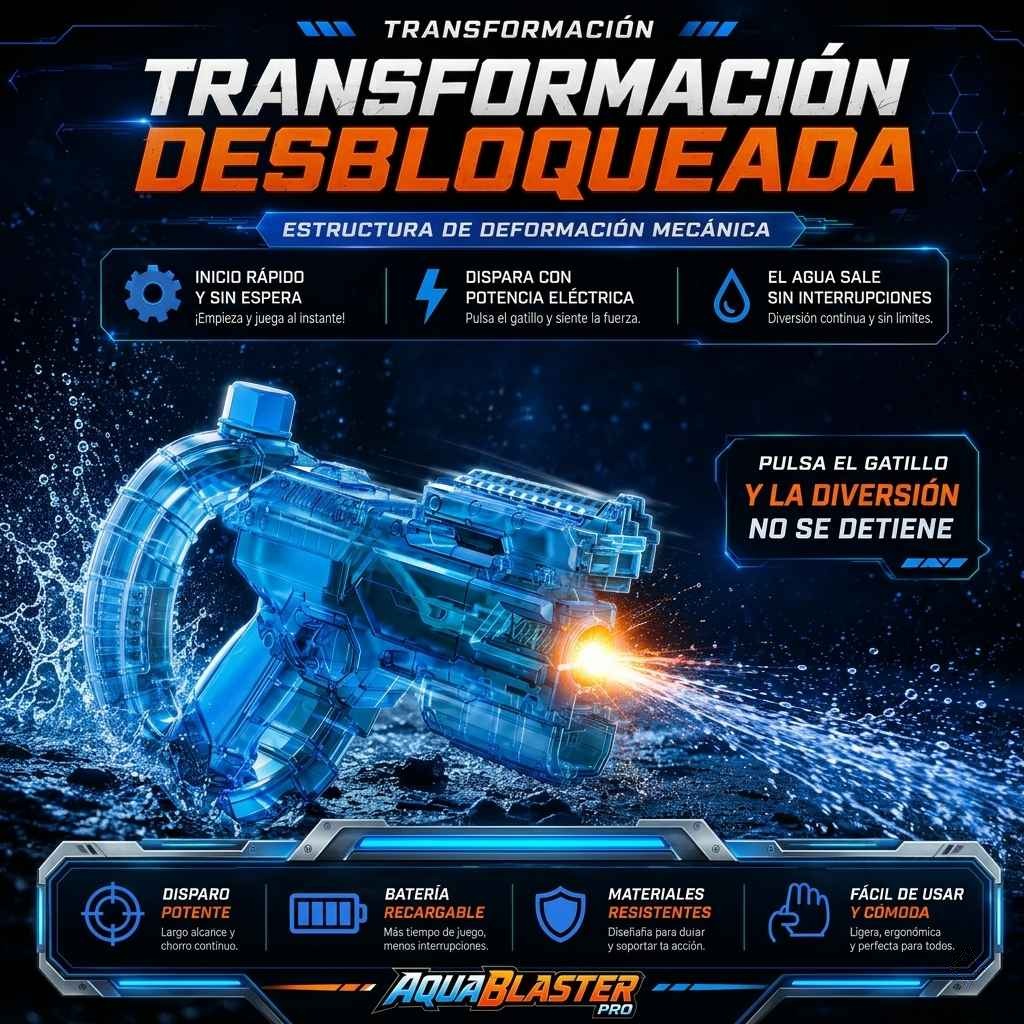Pistolas de Agua Eléctricas - ¡Diversión Veraniega!