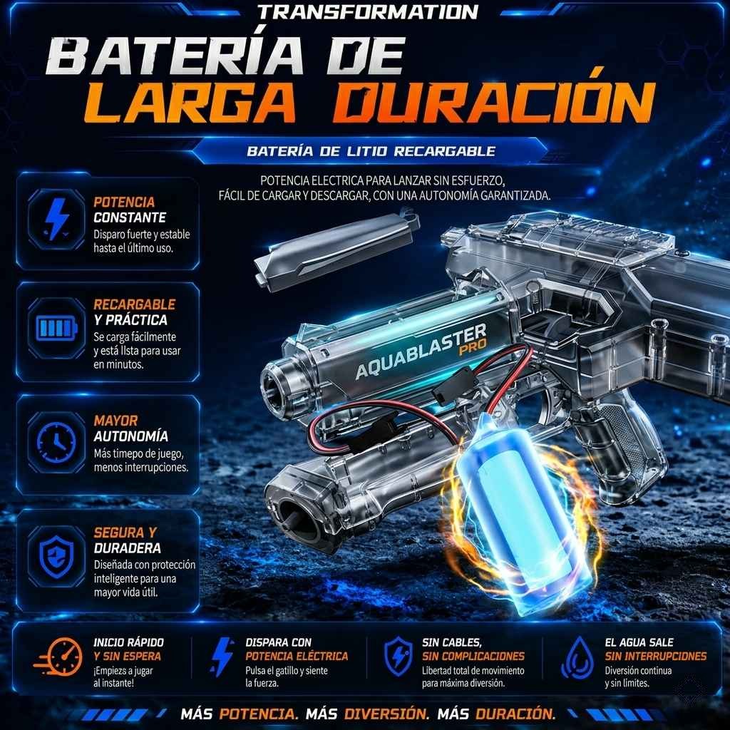 Pistolas de Agua Eléctricas - ¡Diversión Veraniega!